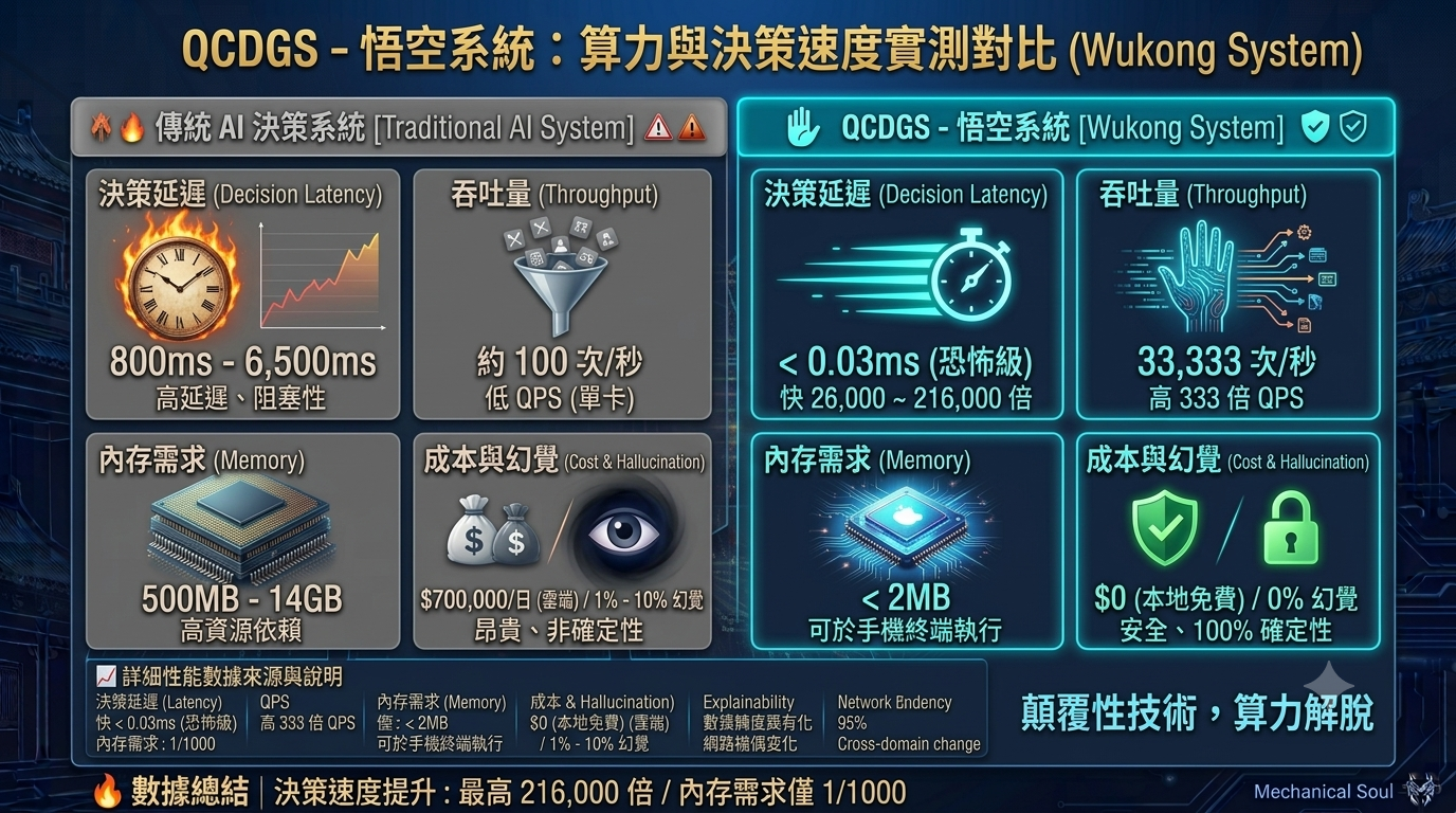 QCDGS vs Traditional AI 完整對比圖